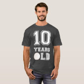 10 Years Old Golf Birthday  Boy 10th Birthday Tシャツ (正面フル)