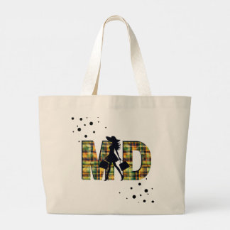 10ème éd. du Madras Day - Edition limitée  ラージトートバッグ