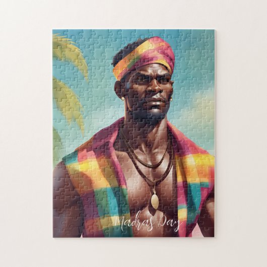 10ème éd. du Madras Day - Edition limitée #1 ジグソーパズル (縦)