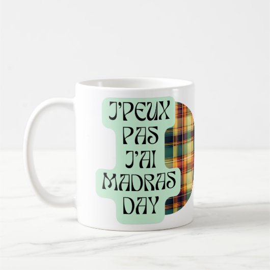 10ème éd. du Madras Day - Edition limitée  - Mug  コーヒーマグカップ (左)
