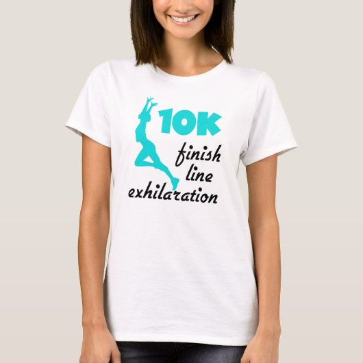 10Kアクアフィニッシュライン Tシャツ (正面)