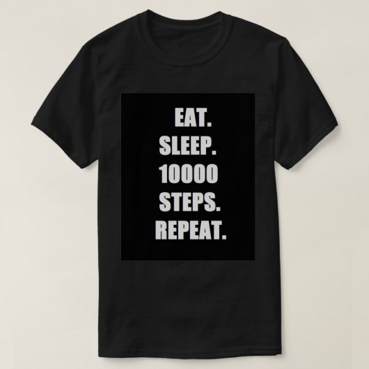 10kステップ tシャツ (デザイン正面)