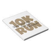 10Kタン走スポーツ走ズ ノートパッド (アングル)