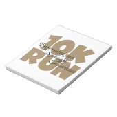 10Kタン走スポーツ走ズ ノートパッド (回転)