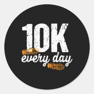 10K毎日10000ステップ健康フィットネスゴールWal ラウンドシール