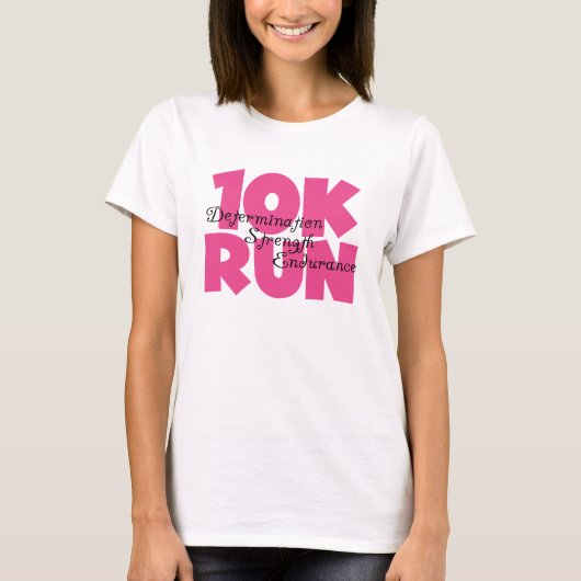 10K 走数々の Tシャツ (正面)