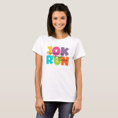 10K 走数々の Tシャツ (正面フル)