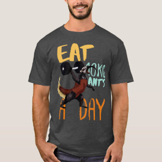 10KGア食べント1日のアンテおもしろいータ重量挙げ Tシャツ