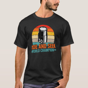 10mmソケット恋しく思のHide And Seek World Champion Tシャツ
