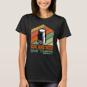 10mmソケット恋しく思のHide And Seek World Champion Tシャツ