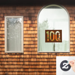 10Q = 百倍のありがとう ウィンドウサイン