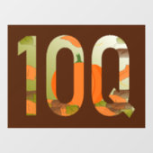 10Q = 百倍のありがとう ウィンドウサイン (シート)