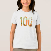 10Q = 百倍のありがとう トライブレンドTシャツ (正面)