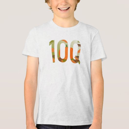 10Q = 百倍のありがとう トライブレンドTシャツ (正面)