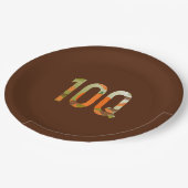 10Q = Thank You a Hundredfold ペーパープレート (アングル)