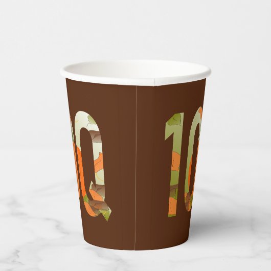 10Q = Thank You a Hundredfold 紙コップ (右)