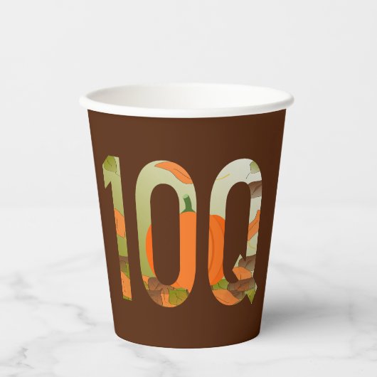 10Q = Thank You a Hundredfold 紙コップ (正面)