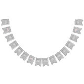 10thスズの結婚記念日のパーソナライズされた写真 バンティングフラッグ (全)