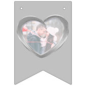 10thスズの結婚記念日のパーソナライズされた写真 バンティングフラッグ (第2の旗)