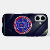 10thマウンテン師団退役軍人 Case-Mate iPhoneケース (裏面 (横))