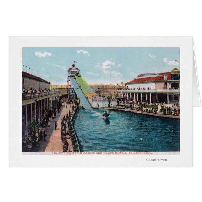 10th AveとFulton Stのチュートの景色 (正面横)