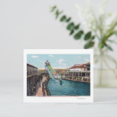 10th AveとFulton Stのチュートの景色 ポストカード (スタンド正面)