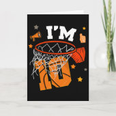 10th Birthday Sketll Boy 10 Yr Old I'm Ten Years B カード (正面)