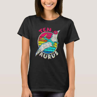 10th Birthday Ten O Saurus I Pterodactylus I Famil Tシャツ