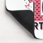 10th Coquette Birthday Girl 10 Years Old Girl Coqu マウスパッド (コーナー)