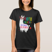 10th Grade No Prob Llama Aplaca Ten Grade Teacher  Tシャツ (正面)