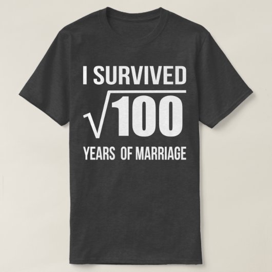 10th Marriage Anniversary Wedding Gift 10 years We Tシャツ (デザイン正面)