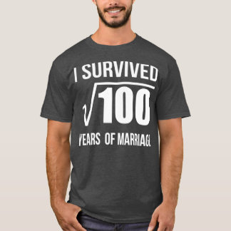 10th Marriage Anniversary Wedding Gift 10 years We Tシャツ