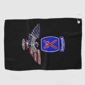 10th Mountain Division ”Climb To Glory” Eagle ゴルフタオル (横)