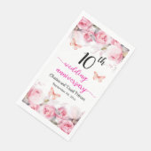 10th Tinの結婚記念日赤面バラ (コーナー)