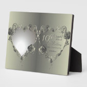 10th Tinバラデジタルイメージフレーム記念日 フォトプラーク (側面)