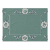 10th Tin's 結婚 Anniversary Tablecloth テーブルクロス (正面(横))