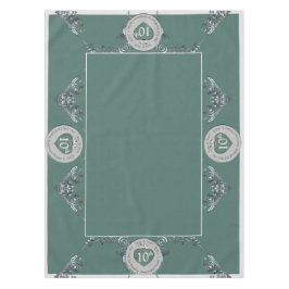 10th Tin's 結婚 Anniversary Tablecloth テーブルクロス