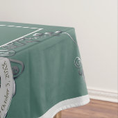 10th Tin's 結婚 Anniversary Tablecloth テーブルクロス (インサイチュ)