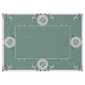 10th Tin's 結婚 Anniversary Tablecloth テーブルクロス (正面(横))