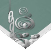 10th Tin's 結婚 Anniversary Tablecloth テーブルクロス (アングル)