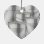 10th Wedding Anniversary, Tin Anniversary セラミックオーナメント (裏面)