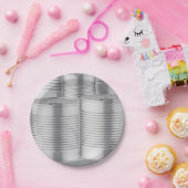 10th Wedding Anniversary, Tin Anniversary ペーパープレート (パーティー)