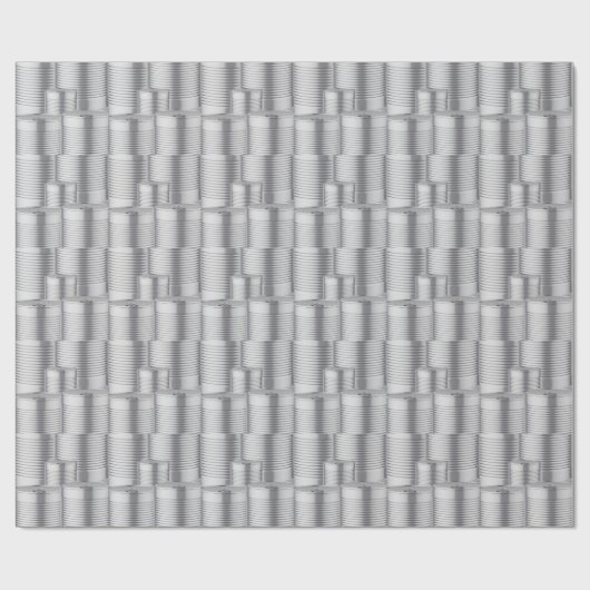 10th Wedding Anniversary, Tin Anniversary ラッピングペーパー (フラット)