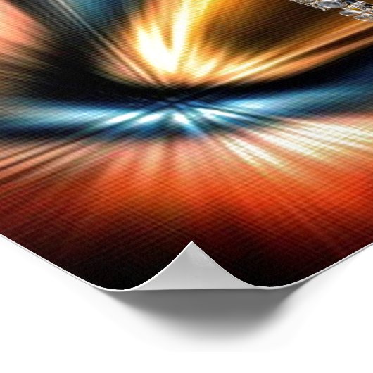 10x14フルートのポスターまたはミュージシャン用写真 ポスター (角)