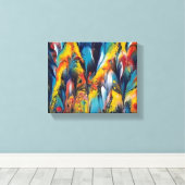 10x18キャンバス上のUp CloseプリントとFeatassiy2キャンバス キャンバスプリント (インサイチュ (ウッドフロア))