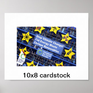 10x8カードストック ポスター