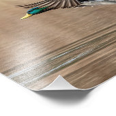 10x8マラードダック機内 フォトプリント            (角)