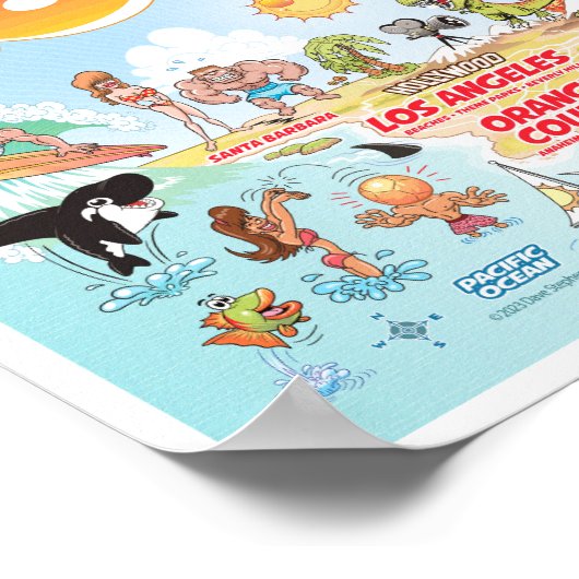 10x8 SoCal ポスター (角)