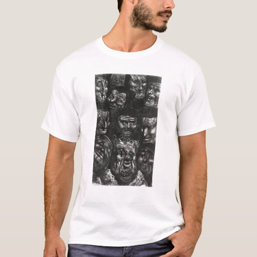 11の異様な顔 Tシャツ (正面)