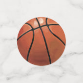 11の12バスケットボパーソナライズされたットボールドット コンフェッティ (スモール正面)